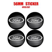 New 2026 Car Sticker For Ford Car Styling Aluminum Wheel Hub Caps Sticker Emblem Decoration For Ford Mondeo Fiesta Ecosport Must