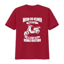 Rare Wenn Du Keinen Besitzt Sr50 Simson Moped Roller Streetwear T shirt Unique Motorcycle Design vintage Washed Stretched S
