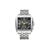 Tissot Quartz Movement 100 Meters Water Resistant Watch 39*11mm Black Dial Stainless Steel Case Stainless Steel Bracelet T005.517.11.057.00 Black Dial