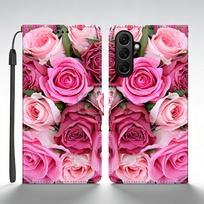 Dėklas Samsung A34 5G Piniginė Odinis Atverčiamas Dėklas Atsparus Smūgiams Telefono Dangtelis Samsung Galaxy A34 A 34 Funda Madingas Gėlių Korpusas Samsung A34