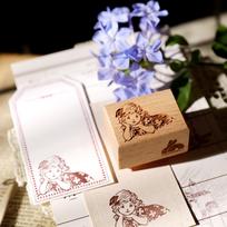 vintage Wood Stamp, WutheringHeights Series, Salt Style, Versatile DIY, Light Retro, European and American Style