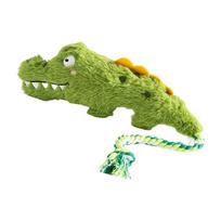 Lovely Plush Squeak Stuffed Toy Interactively Plush Bites Resistant Teeth Grinding Puppies Toy Training Supply