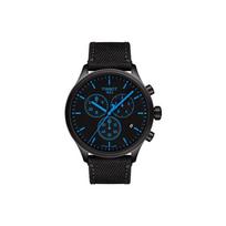 Tissot Speedmaster Series Quartz Movement Multifunction Chronograph Watch 45Mm Black Dial Stainless Steel Case Rubber Strap T116.617.37.051.00 Regular Watch Box,Black Dial