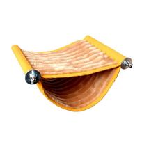 New Fleece Bird Hanging Hammock Warm Design Removable Bird Cage Perch Yellow Grey Washable Parrot Nest for Small Pet