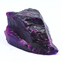 900 Ct Natural Purple Sapphire Rough Uncut Raw CERTIFIED Loose Gemstone 68.2 mm approx