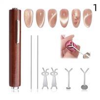 7/13Pcs Cat Eye Magnet Tool Set Suction Steel Ball Magnet Pen Special Nail Magnets For Cat Eye Gel Polish DIY Manicure Tools