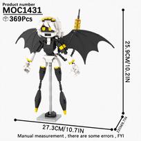 MOOXI Murder Drones Action Figure MOC Bricks Cartoon Uzi·Doorman V N Model Set Building Blocks Kids Toys MOC1430 MOC1431 MOC1432