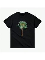 Palmer Clothing, Peripheral Pattern Printing, Summer Luxury Brand Pure Cotton unisex's And Wounisex's T-Shirts, Short Sleeves S