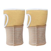 Adjustable Elastic Wristband & Half-Finger Glove for Outdoor Compression and Tennis Fitness One Size