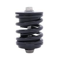 Brompton-Compatible Folding Bicycle Rear Shock Absorber with Spring Steel Shaft and Wave Type Damper
