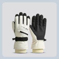 Waterproof Winter Skiing Gloves Outdoor Fleece Mittens Snowy Women Ski Gloves  Female/Girls