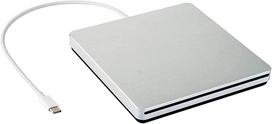 AMIUKON External CD DVD VCD Drive Player, Portable, ReadWrite, USB-C USB 3.0 Type-C Slim Optical Portable Burner, Compatible with WindowsMacXPVista,