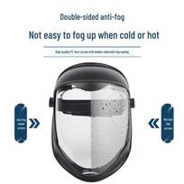 High-Transparency Anti-Fog Head-Mounted Face Shield