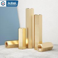 GUWANJI Copper Hex Standoffs M3x25 (20 Pcs)