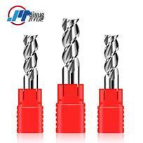 Jiyue 55-Degree Tungsten Steel 3-Flute Flat End Mill for Aluminum 3*D4*8*50