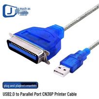 USB 2.0 to Parallel Printer Adapter Cable 3m