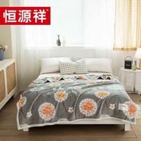 Hengyuanxiang Dandelion Fluffy Fleece Blanket