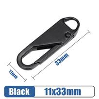 5/10/20 Pcs Fashion Universal Zipper Puller Slider Instant Sewing Zippers Head Repair Kit Replacement Broken Buckle Bag Suitcase 5pcs