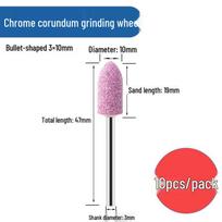Red Corundum Mounted Grinding Head Bit