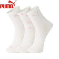 PUMA Women's Breathable High-Cut Sports Socks 3-Pack EU 35-38