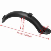 ABS Rear Mudguard for Xiaomi Mijia M365 Scooter Replacement Use