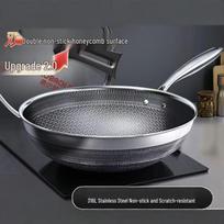 Kangbakh 32cm 316L Stainless Steel Non-stick Wok