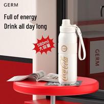 Gem Coca-Cola Insulated Sports Water Bottle with Straw