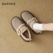 Daphne Women's Lamb Fleece Low-Top Snow Boots 39