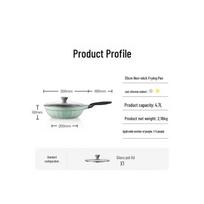 Buydeem 30cm Non-stick Frying Wok