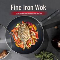 Shenmo SC22K01 Multi-functional Cast Iron Wok