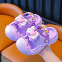 LA CHAPELLE HOMME Girls' Kids Non-slip EVA Clog Slippers EU 36 (230mm)
