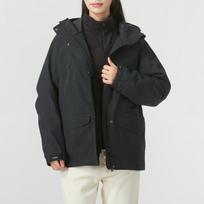 Women's Winter Urban Outdoor 3-in-1 Fleece Jacket L