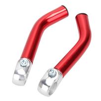 Durable 1 Pair Bent Bar Ends Horn MTB Handlebar Ends Bicycle Grips Bicycle Rest Cycling Accessories