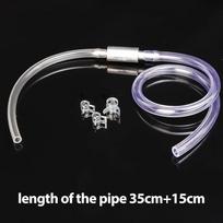 Brake Bleeder Hose- One Way Check Valve Tube Bleeding Tool Kit for Motorcycle Clutch Brake Fluid Bleeder Hose Pipe Kit