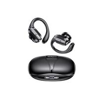 „Lenovo XT80 Bluetooth 5.3“ ausinės Tikros belaidės ausinės su mikrofono mygtuko valdymu, triukšmo mažinimo ausinių kabliukais, vandeniui atsparios ausinės juoda
