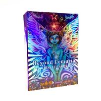 56 Pcs Cards English Oracle Cards for Beyond Lemuria Interactive Board Games Laser Editions 10*7.5cm
