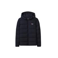 FILA Fleece Lined Hooded Down Jacket Men Outerwear Legendary-Blue F61M048921F-NV M