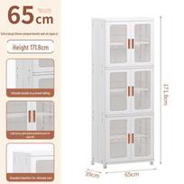 Daugiasluoksnės mobilios saugojimo spintos: Sulankstoma vienviečių/dviejų durų spinta su spintelėmis Double door extra large (width 65) three layers