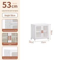 Daugiasluoksnės mobilios saugojimo spintos: Sulankstoma vienviečių/dviejų durų spinta su spintelėmis Double door large (width 53) first floor