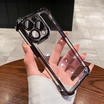 For iPhone 16 15 14 13 12 Pro Max Samsung S24 S23 Plus A05 A06 A14 A15 A16 Redmi Note 13 12 Pro Transparent Full Lens Protect Shockproof Phone Case iPhone 13 Pro