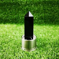 Eliksyras Krištolo Kvarcas Vandens Butelis Natūralus Obeliskas Taškas Lazdelė Reiki Gydantis Akmuo Obsidian Point+Base