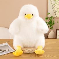 New Dun Dun Duck Plush Toy Fried Duck Cute Doll Children's Doll Sleeping Pillow 35cm 0.3kg