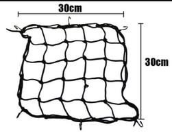 1x Universal 40x40cm 30x30cm Motorbike Elastic Bungee Net Holder Motorcycle Storage Helmet Tank Bike Luggage Hook Mesh for Helme