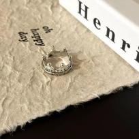 Retro Crown Ring For Men Women Two Color Punk Gothic Adjustable Open Ring Handmade Designer  Unisex Accessories Love Gift resizable