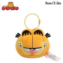 Originalūs Garfield minkšti pliušiniai žaislai Raktų pakabukai Mielas anime katė Pliušiniai žaislai Lėlės Kawaii animacinis Garfield pakabukas Dovanos orange