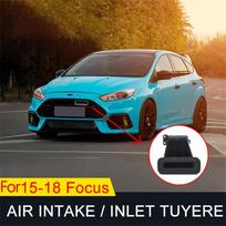 Juodas turbo oro paėmimo angos antgalis, skirtas 2015-18 Ford Focus Mk3.5 hečbekui, sedanui