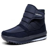 Men's Winter Fleece-Lined High-Top Snow Boots EU 39