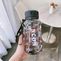 Portable 850/1100/1300ml Clear Water Bottle Leakproof Large Capacity Water Jugs Lightweight Drinking Cup <0.25L
