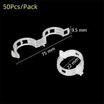 Agriculture Plant Fixing Clips Greenhouse Rattan Vines And Vegetables Fixing Unit Clamping Tools Plant Clips 50 Pcs