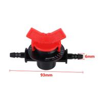 4-Speed Adjustable Water Flow Control Valve Garden Agriculture Irrigation 6mm Hose Switch Fertilizer Injector Fittings 1/5Pcs (as the picture,1Pc)